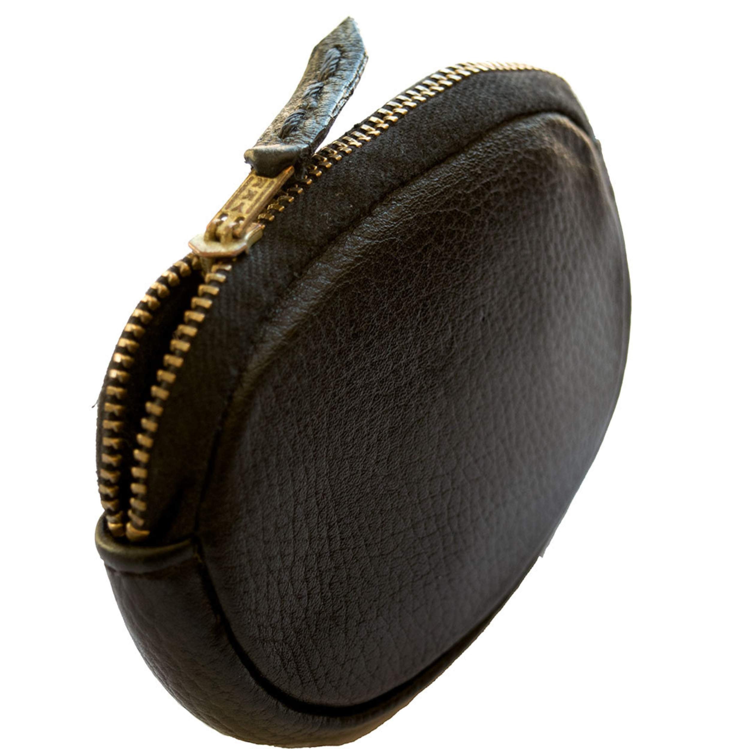 Lou Coin Purse Smooth Leather Noir , Vanessa Bruno